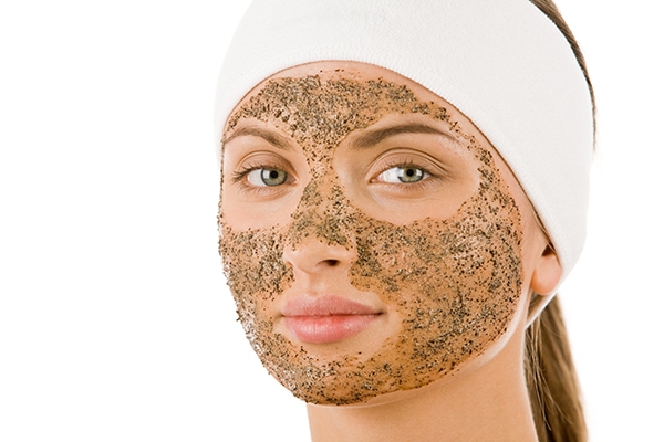 Cosmetics walnut shell