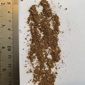 پودر پوست گردو سایز فاین ، Nikan West Gilsonite
