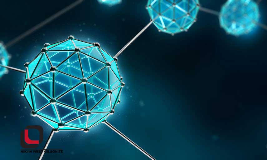 How do nanoparticles prevent fluid waste?