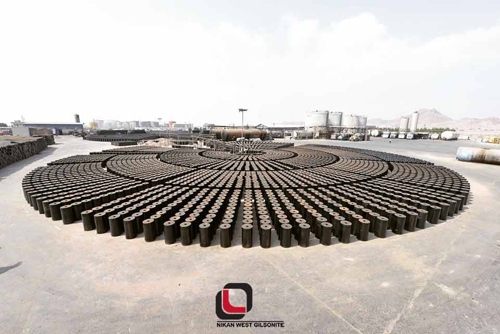Gilsonite powder used as a fluid loss control additive in drilling mud