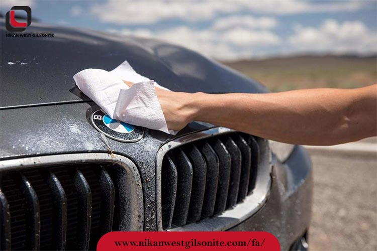 پاک کردن قیر از روی ماشین