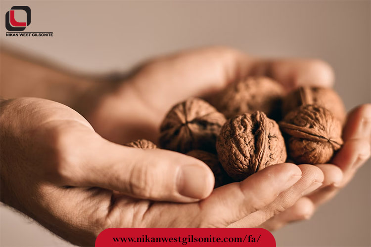 پوست گردو برای مو