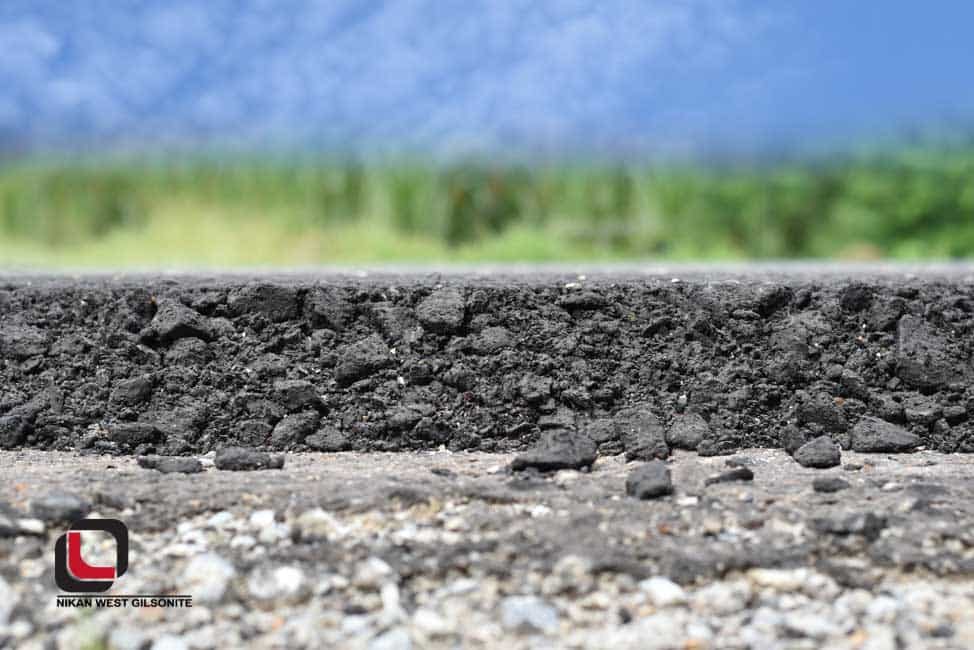  Asphalt road damaged by freeze-thaw cycles in cold weather