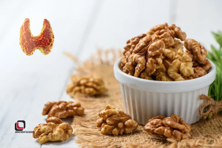 مضرات گردو برای تیروئید